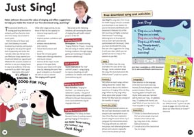 just sing
